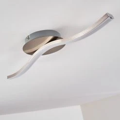 Hofstein Nendaz Deckenleuchte LED Nickel-Matt, 1-flammig 30 Hofstein Nendaz Deckenleuchte LED Nickel-Matt, 1-flammig -LED Leuchten Verkäufe 2022 nendaz deckenleuchte h3299388 do1 13