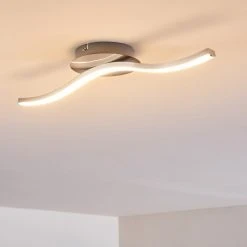 Hofstein Nendaz Deckenleuchte LED Nickel-Matt, 1-flammig 19 Hofstein Nendaz Deckenleuchte LED Nickel-Matt, 1-flammig -LED Leuchten Verkäufe 2022 nendaz deckenleuchte h3299388 do1 2