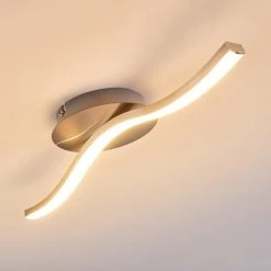 Hofstein Nendaz Deckenleuchte LED Nickel-Matt, 1-flammig 20 Hofstein Nendaz Deckenleuchte LED Nickel-Matt, 1-flammig -LED Leuchten Verkäufe 2022 nendaz deckenleuchte h3299388 do1 3