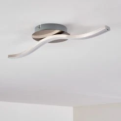 Hofstein Nendaz Deckenleuchte LED Nickel-Matt, 1-flammig 21 Hofstein Nendaz Deckenleuchte LED Nickel-Matt, 1-flammig -LED Leuchten Verkäufe 2022 nendaz deckenleuchte h3299388 do1 4