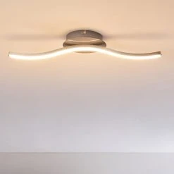 Hofstein Nendaz Deckenleuchte LED Nickel-Matt, 1-flammig 23 Hofstein Nendaz Deckenleuchte LED Nickel-Matt, 1-flammig -LED Leuchten Verkäufe 2022 nendaz deckenleuchte h3299388 do1 6