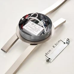 Hofstein Nendaz Deckenleuchte LED Nickel-Matt, 2-flammig 31 Hofstein Nendaz Deckenleuchte LED Nickel-Matt, 2-flammig -LED Leuchten Verkäufe 2022 nendaz deckenleuchte h3299401 do1 15