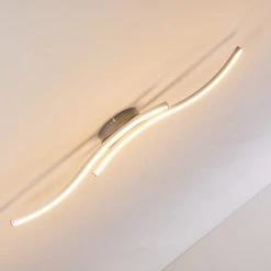 Hofstein Nendaz Deckenleuchte LED Nickel-Matt, 2-flammig 25 Hofstein Nendaz Deckenleuchte LED Nickel-Matt, 2-flammig -LED Leuchten Verkäufe 2022 nendaz deckenleuchte h3299401 do1 9