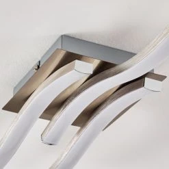 Hofstein Nendaz Deckenleuchte LED Nickel-Matt, 3-flammig -LED Leuchten Verkäufe 2022 nendaz deckenleuchte h3299425 do1 14