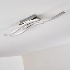 Hofstein Nendaz Deckenleuchte LED Nickel-Matt, 3-flammig -LED Leuchten Verkäufe 2022 nendaz deckenleuchte h3299425 do1 15