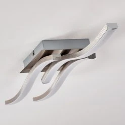 Hofstein Nendaz Deckenleuchte LED Nickel-Matt, 3-flammig -LED Leuchten Verkäufe 2022 nendaz deckenleuchte h3299425 do1 16