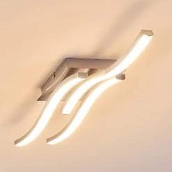 Hofstein Nendaz Deckenleuchte LED Nickel-Matt, 3-flammig -LED Leuchten Verkäufe 2022 nendaz deckenleuchte h3299425 do1 3