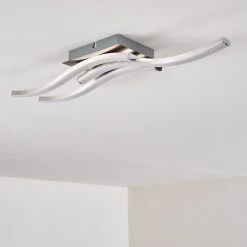 Hofstein Nendaz Deckenleuchte LED Nickel-Matt, 3-flammig -LED Leuchten Verkäufe 2022 nendaz deckenleuchte h3299425 do1 4