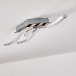 Hofstein Nendaz Deckenleuchte LED Nickel-Matt, 3-flammig -LED Leuchten Verkäufe 2022 nendaz deckenleuchte h3299425 do1 8