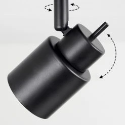 Hofstein Nestavel Deckenleuchte LED Schwarz, 2-flammig -LED Leuchten Verkäufe 2022 nestavel deckenleuchte h3653111 2