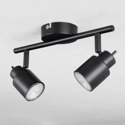 Hofstein Nestavel Deckenleuchte LED Schwarz, 2-flammig -LED Leuchten Verkäufe 2022 nestavel deckenleuchte h3653111 7