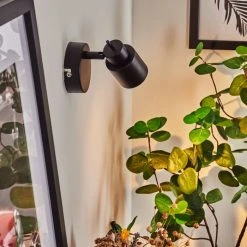 Hofstein Nestavel Wandleuchte LED Schwarz, 1-flammig -LED Leuchten Verkäufe 2022 nestavel wandleuchte h3615638 6