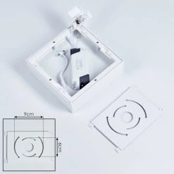 Hofstein Netstal Deckenleuchte LED Wei&szlig;, 1-flammig -LED Leuchten Verkäufe 2022 netstal deckenleuchte h3550700 4