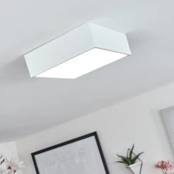 Hofstein Netstal Deckenleuchte LED Wei&szlig;, 1-flammig -LED Leuchten Verkäufe 2022 netstal deckenleuchte h3550700 8