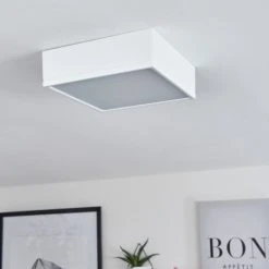 Hofstein Netstal Deckenleuchte LED Wei&szlig;, 1-flammig -LED Leuchten Verkäufe 2022 netstal deckenleuchte h3550700 9