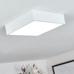 Hofstein Netstal Deckenleuchte LED Wei&szlig;, 1-flammig -LED Leuchten Verkäufe 2022 netstal deckenleuchte h3550717 8