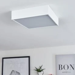 Hofstein Netstal Deckenleuchte LED Wei&szlig;, 1-flammig -LED Leuchten Verkäufe 2022 netstal deckenleuchte h3550717 9