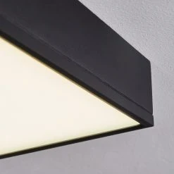 Hofstein Netstal Deckenleuchte LED Schwarz, 1-flammig -LED Leuchten Verkäufe 2022 netstal deckenleuchte h3550731 5