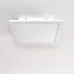 Hofstein Nexo Deckenpanel LED Wei&szlig;, 1-flammig, Fernbedienung -LED Leuchten Verkäufe 2022 nexo deckenpanel h3297025 do1 12