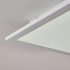 Hofstein Nexo Deckenpanel LED Wei&szlig;, 1-flammig, Fernbedienung -LED Leuchten Verkäufe 2022 nexo deckenpanel h3297025 do1 16