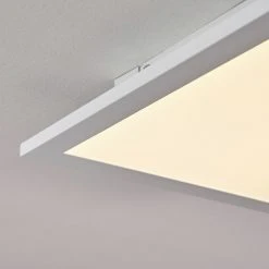 Hofstein Nexo Deckenpanel LED Wei&szlig;, 1-flammig, Fernbedienung -LED Leuchten Verkäufe 2022 nexo deckenpanel h3297025 do1 23