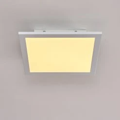 Hofstein Nexo Deckenpanel LED Wei&szlig;, 1-flammig, Fernbedienung -LED Leuchten Verkäufe 2022 nexo deckenpanel h3297025 do1 5