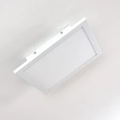 Hofstein Nexo Deckenpanel LED Wei&szlig;, 1-flammig, Fernbedienung -LED Leuchten Verkäufe 2022 nexo deckenpanel h3297025 do1 7