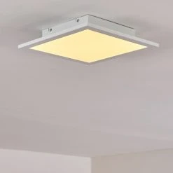 Hofstein Nexo Deckenpanel LED Wei&szlig;, 1-flammig, Fernbedienung -LED Leuchten Verkäufe 2022 nexo deckenpanel h3297025 do1 8