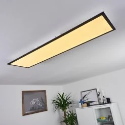 Hofstein Nexo LED Panel Schwarz, 1-flammig, Fernbedienung -LED Leuchten Verkäufe 2022 nexo led panel h3383780 2