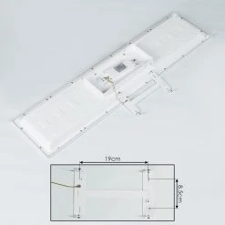 Hofstein Nexo LED Panel Wei&szlig;, 2-flammig -LED Leuchten Verkäufe 2022 nexo led panel h3400128 4