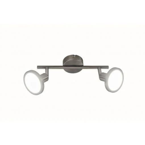 Nino Leuchten NEO Spotleuchte LED Nickel-Matt, 2-flammig 4 Nino Leuchten NEO Spotleuchte LED Nickel-Matt, 2-flammig -LED Leuchten Verkäufe 2022 nino leuchten neo spotleuchte 81400201 0