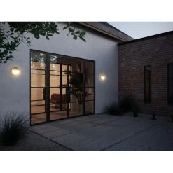 Nordlux AVA Au&szlig;endeckenleuchte LED Schwarz, 1-flammig