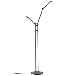 Nordlux BEND Stehleuchte LED Schwarz, 2-flammig -LED Leuchten Verkäufe 2022 nordlux bend stehleuchte 2112784003 2