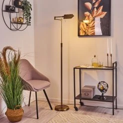 Hofstein Norrlida Stehleuchte LED Messing, 1-flammig -LED Leuchten Verkäufe 2022 norrlida stehleuchte h3426067 8