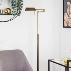 Hofstein Norrlida Stehleuchte LED Messing, 1-flammig -LED Leuchten Verkäufe 2022 norrlida stehleuchte h3426067 9