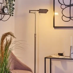 Hofstein Norrlida Stehleuchte LED Nickel-Matt, 1-flammig -LED Leuchten Verkäufe 2022 norrlida stehleuchte h3426081 10