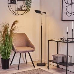 Hofstein Norrlida Stehleuchte LED Chrom, Schwarz, 1-flammig -LED Leuchten Verkäufe 2022 norrlida stehleuchte h3426104 10