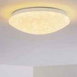 Hofstein Norton Star Deckenleuchte LED Weiß, 1-flammig, Fernbedienung, Farbwechsler -LED Leuchten Verkäufe 2022 norton star deckenleuchte h3266229 do4 26