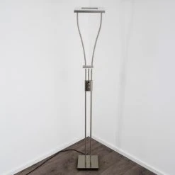 Hofstein Notigi Deckenfluter LED Nickel-Matt, 2-flammig, Fernbedienung, Farbwechsler -LED Leuchten Verkäufe 2022 notigi deckenfluter h000632 25