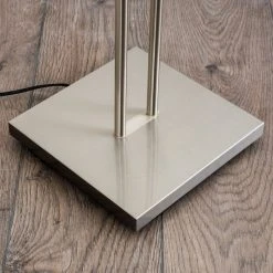 Hofstein Notigi Deckenfluter LED Nickel-Matt, 2-flammig, Fernbedienung, Farbwechsler -LED Leuchten Verkäufe 2022 notigi deckenfluter h000632 31