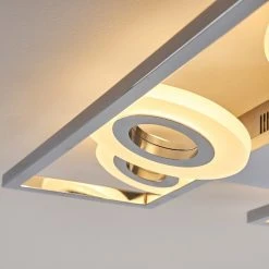 Hofstein Obip Deckenleuchte LED Chrom, 1-flammig -LED Leuchten Verkäufe 2022 obip deckenleuchte h3302460 do1 11