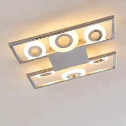 Hofstein Obip Deckenleuchte LED Chrom, 1-flammig -LED Leuchten Verkäufe 2022 obip deckenleuchte h3302460 do1 2