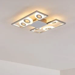 Hofstein Obip Deckenleuchte LED Chrom, 1-flammig -LED Leuchten Verkäufe 2022 obip deckenleuchte h3302460 do1 3