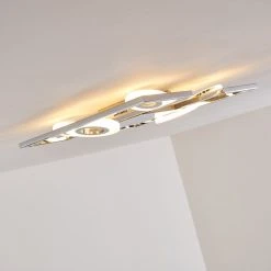 Hofstein Obip Deckenleuchte LED Chrom, 1-flammig -LED Leuchten Verkäufe 2022 obip deckenleuchte h3302460 do1 8