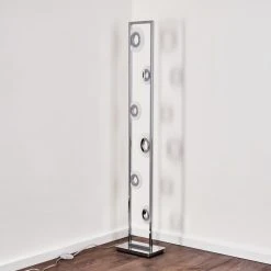 Hofstein Obip Stehleuchte LED Chrom, 1-flammig -LED Leuchten Verkäufe 2022 obip stehleuchte h3300480 do1 13