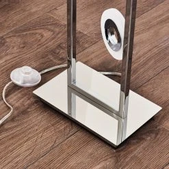 Hofstein Obip Stehleuchte LED Chrom, 1-flammig -LED Leuchten Verkäufe 2022 obip stehleuchte h3300480 do1 15