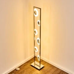 Hofstein Obip Stehleuchte LED Chrom, 1-flammig -LED Leuchten Verkäufe 2022 obip stehleuchte h3300480 do1 3