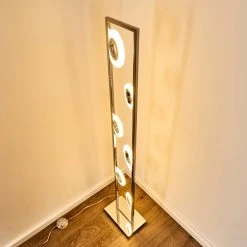 Hofstein Obip Stehleuchte LED Chrom, 1-flammig -LED Leuchten Verkäufe 2022 obip stehleuchte h3300480 do1 6