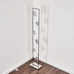 Hofstein Obip Stehleuchte LED Chrom, 1-flammig -LED Leuchten Verkäufe 2022 obip stehleuchte h3300480 do1 8