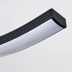 Hofstein Odda Deckenleuchte LED Schwarz, Holzoptik, 2-flammig -LED Leuchten Verkäufe 2022 odda deckenleuchte h3436950 2